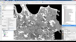 How to do automated unsupervised classification of Landsat 8 data in QGIS [upl. by Ecyle]