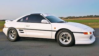 Honda Powered MR2 DESTROYS Supras 600hp Turbo K24 [upl. by Augusta702]