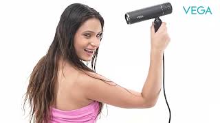 Upgrade Your Hair Drying With The Vega Style Pro 1600W Hair Dryer VHDH 34 Fast amp Precise Styling [upl. by Theresa]