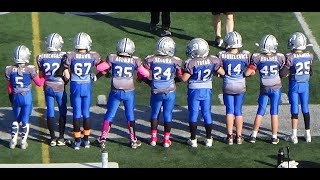 BIG 10 middleweight football  RB Jr Bulldogs vs Northside Titans Oct 6th 2024 [upl. by Ibbed]