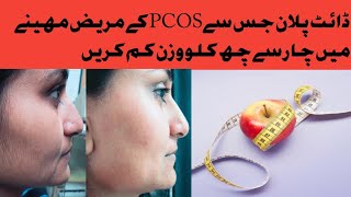 PCOS diet plan for weight lossdietitian youmon [upl. by Eimmij]