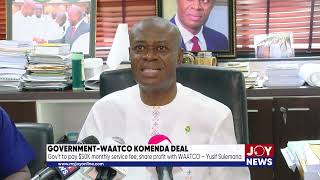 Komenda sugar factory Gov’t to pay 50K monthly service fee share profit with WAATCO – Sulemana [upl. by Amal43]