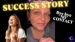 🎉SUCCESS STORY 👏BYE BYE NO CONTACT🥳💜💜💜Manifesting with Kimberly  Law of Assumption [upl. by Aelanna]