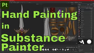 Hand Painting in Substance Painter Part 2 Tips amp Techniques [upl. by Orag517]