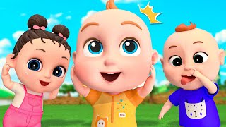 Head Shoulders Knees amp Toes  PulkaCoco‬ Nursery Rhymes amp Kids Songs [upl. by Yrruc924]