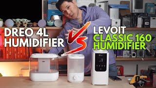 LEVOIT 25L Classic 160 Humidifier vs DREO 4L  Unboxing amp Review [upl. by Charles]