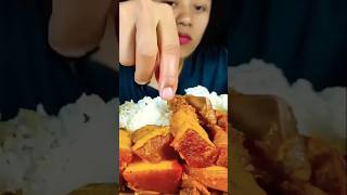 pork mukbang porkbelly food porkfeet cute swoopnasagarvlog [upl. by Erastes]