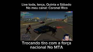 MTA  Trocando tiro com a força nacional mta roleplay [upl. by Auhsuoj]