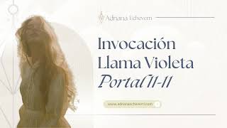 Invocación Llama Violeta Portal 1111 [upl. by Haeckel]