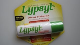 My Favorite Lip Balm  Lypsyl Lip Balm Review [upl. by Drofnelg]