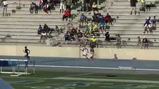 Tyler Mapson 5728s 400m AAU Junior Olympics 11yr Boys Champion 2014 [upl. by Suinuj]