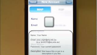 Setting up iPhone Email for Education Queensland Schools [upl. by Nalepka682]