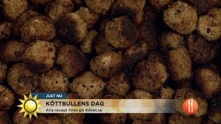 Laga godaste köttbullarna med Catenacci  Nyhetsmorgon TV4 [upl. by Enillebyam647]