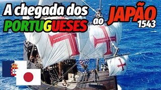 A chegada dos PORTUGUESES ao JAPÃO 1543  Tanegashima a ilha da espingarda [upl. by Conal]