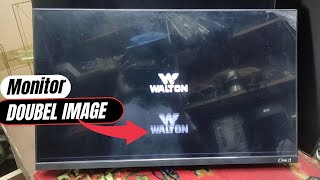 Walton Monitor Doubel Image Problem Solution  Created by Afjal Hossain [upl. by Aynom610]