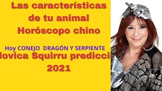 Las características de tu animal en el Horóscopo chino 2 Ludovica Squirru predicciones 2021 [upl. by Helmut541]