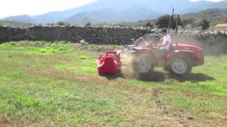 Trattore Carraro Trx7800 con trincia Frontale da 186cm Cavalliecavalli Sardegna [upl. by Oby641]