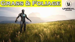 How To Spawn GRASS And SMALL FOLIAGE  Unreal Engine 5 tutorial [upl. by Bertine]