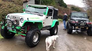 Lost Coast Highway USAL Full Jeep Trail Tour  4x4 Jeeping California Jeep [upl. by Lemrahc]