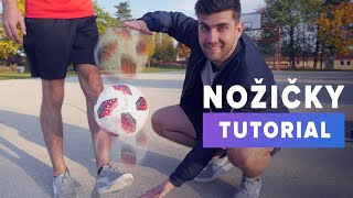 JAK SPRÁVNĚ NOŽIČKOVAT 🤔  TUTORIAL 1  FOTBAL BEZ LIMITU [upl. by Dublin]