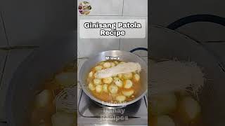 Ginisang patola recipe ginisangpatola patola patolarecipe patolaideas shorts lutongbahay fyp [upl. by Thorman527]