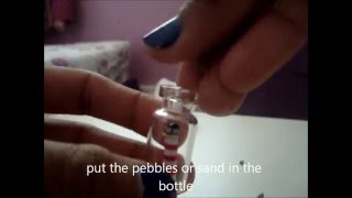 Lighthouse in a Bottle Charm Tutorial [upl. by Nyraf]