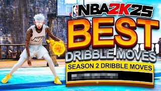 FASTEST DRIBBLE MOVES amp COMBOS in NBA 2K25 BEST DRIBBLE MOVES amp ANIMATIONS SEASON 2 NBA 2K25 [upl. by Audy]