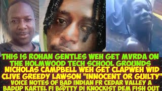 Voice Notes Wid Bad Indian Fr Cedar Valley A Bad Up Kartel Fi Him BTTYNicholas Campbell In or Guil [upl. by Carlin434]