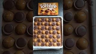 Toffifee Millionaires 🤑😋 toffifee baking caramel chocolate tasty yummy [upl. by Yanahs]