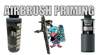 Complete Guide to Airbrush Priming  HC 350 [upl. by Saxela]