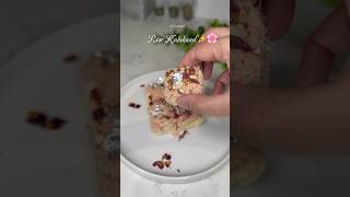 Quick Rose Kalakand Recipe✨ diwalisweets shorts [upl. by Chane]