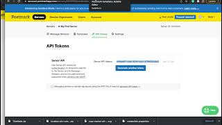 Finding the server token in Postmark and copying it into the Plugin [upl. by Magee]
