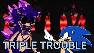 Resisting Yourself Triple Trouble but Sonic sings it RemixCover [upl. by Adine508]