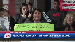 Pedido de justicia a un mes del homicidio de Mauro Villamil El sábado marcha desde San Martín y Uri [upl. by Krum800]