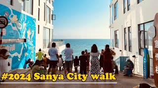 Walking Huanglong Street Sanya China4K HDRcity walkTravelcity ​​Viewlife in china2024 walk [upl. by Saul]