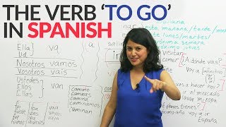 Learn Spanish The verb TO GO – IR VOY VAS in Spanish made easy [upl. by Julita]