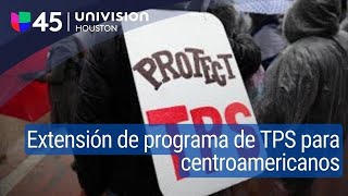 EEUU anuncian extensión del TPS para El Salvador Nicaragua y Honduras hasta junio del 2024 [upl. by Oicirbaf]