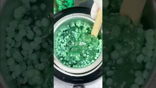 Getting my wax ready yeelen waxing wax asmr hardwax waxbeads hairremoval yeelenwax [upl. by Ryter]