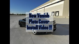 Vusi Studios vanish plate cover install‼️👀 [upl. by Asilanna]