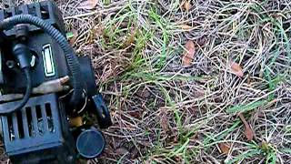 Stihl FS 86 Cutting Video One Handed [upl. by Janella]