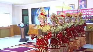 TARI TEPAK KERATONGENDING SRIWIJAYAPALEMBANG SUMSEL [upl. by Tollmann406]