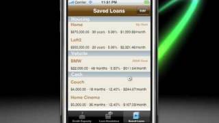 Loan Plan  iPhone App Demo electro version [upl. by Farrand]