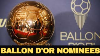 Ballon dOr Nominees 2024 [upl. by Sacks230]