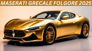 Maserati Grecale Folgore 2025InteriorExteriorFirst LookFeaturesPriceAbd Cars Review 2024 [upl. by Bilac58]