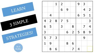 How to Solve Sudoku Puzzles  Sudoku Beginner Tutorial 1 [upl. by Esela]