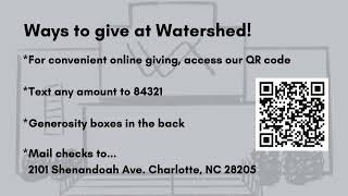 LIVE STREAM  Watershed Charlotte [upl. by Fleisig]