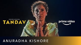 Dimple Kapadia as Anuradha Kishore  Tandav  Amazon Original [upl. by Anirehs397]