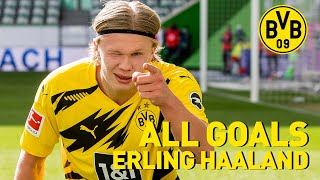 Erling Haaland All 86 goals for Borussia Dortmund [upl. by Ellertal]