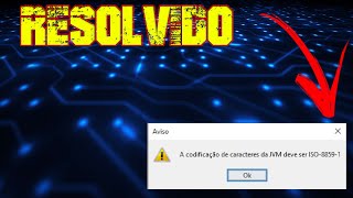 A CODIFICAÇÃO DE CARACTERES DA JVM DEVE SER ISO88591  DICAS [upl. by Llekcor354]