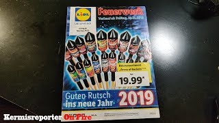 VUURWERK FOLDER LIDL DUITSLAND 20182019 Producten review [upl. by Sutelc918]